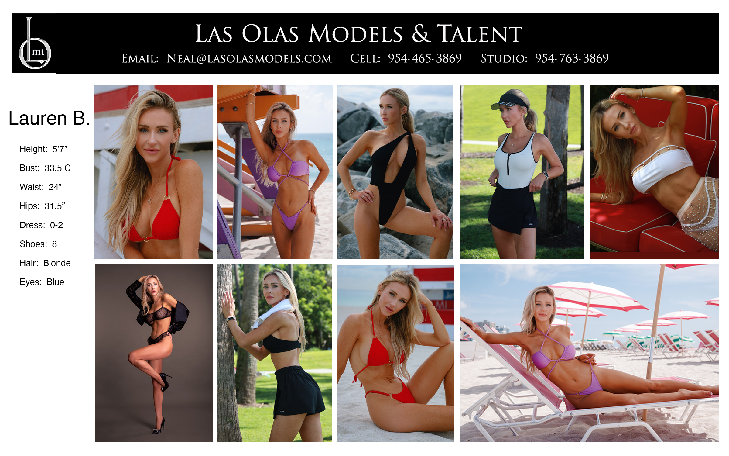 Female Model - Anna I  - Fort Lauderdale - Miami - South Florida - Palm Beach - Las Olas Models and Talent Ft. Lauderdale - Anna I Comp
